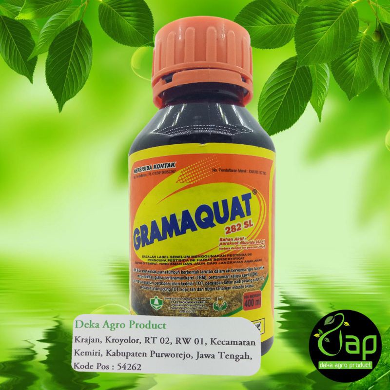 HERBISIDA GRAMAQUAT 282SL 400ML