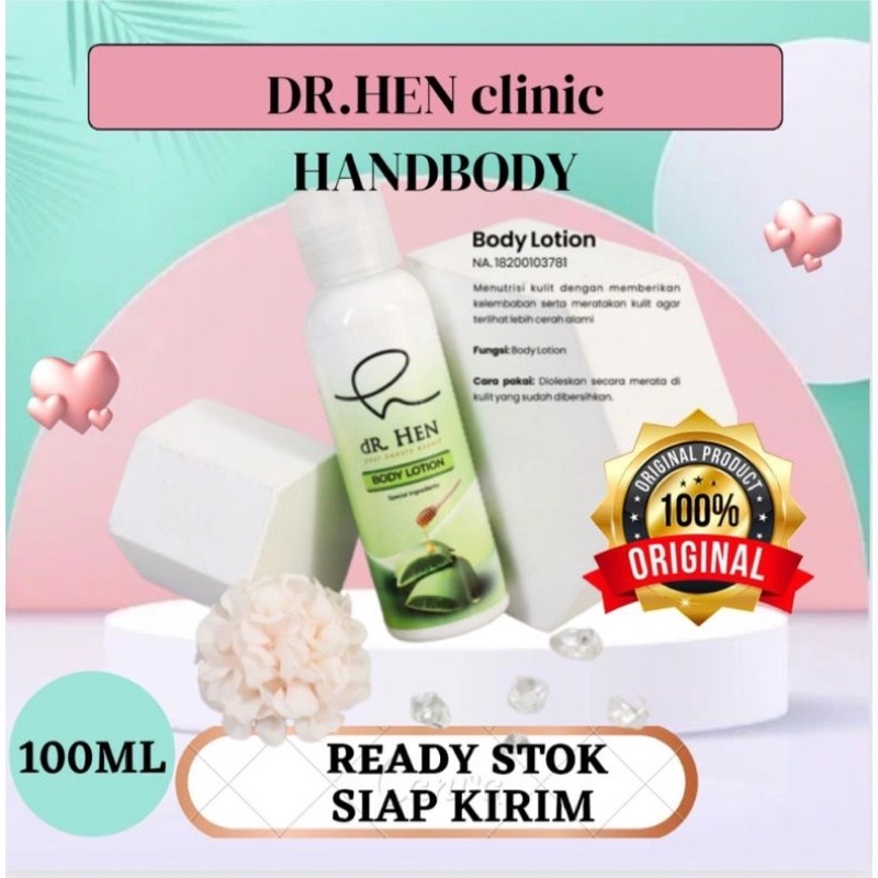 dr hen clinic handbody - body lotion whitening