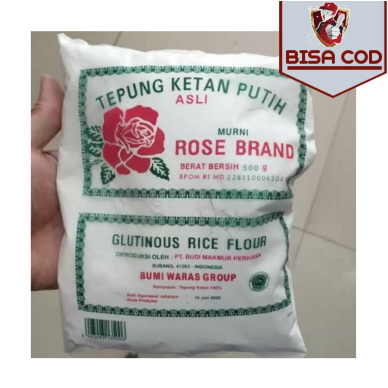 

ROSE BRAND TEPUNG KETAN PUTIH 500g