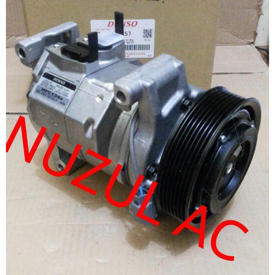 Compressor Compresor Kompresor AC Mobil Honda Stream 2000 CC Merk : Denso Asli/ Original (New/Baru)