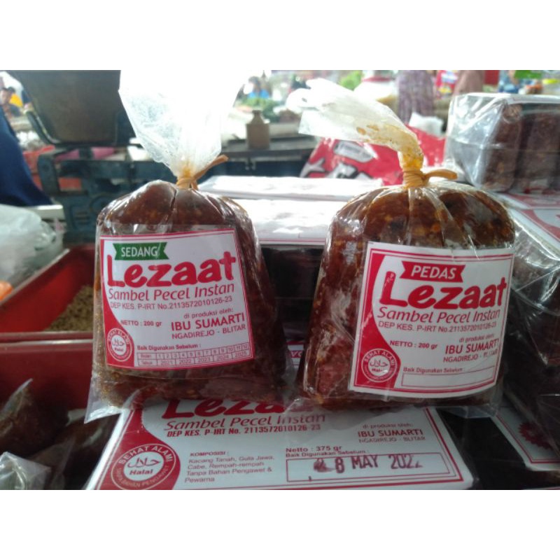 

Sambel Pecel Khas Blitar - Ibu Sumarti - Lezaat 200 gram