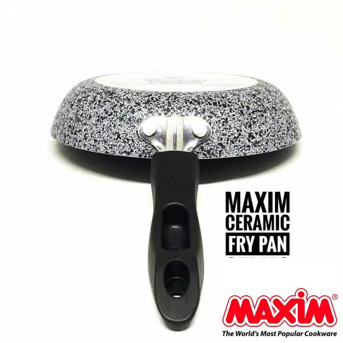 MAXIM NEOSTONE FRYPAN PENGGORENGAN MARBLE CERAMIC ANTI LENGKET 22 CM