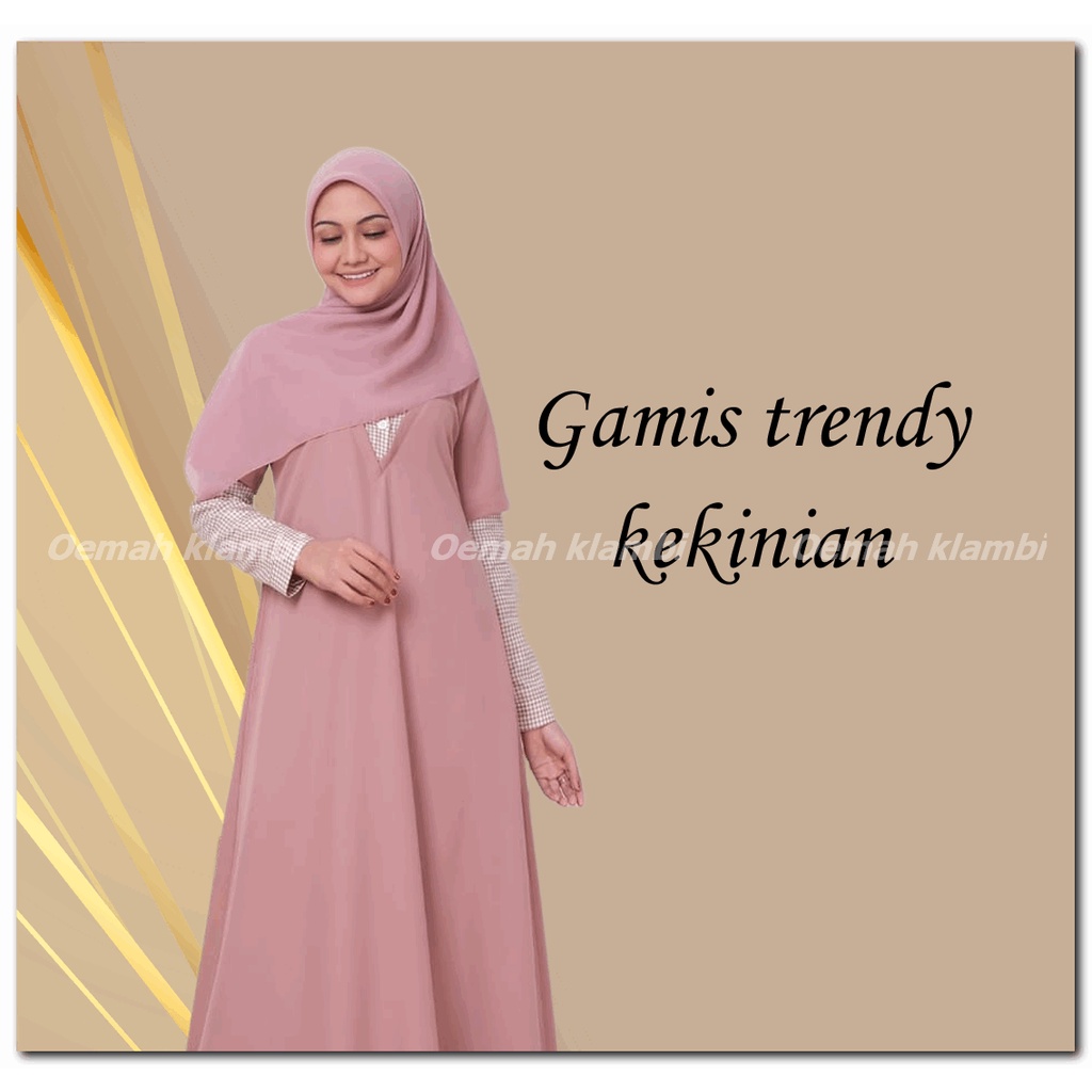 Gamis katun asyifa