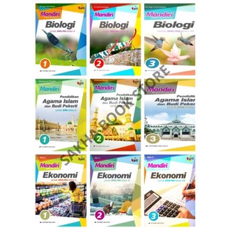 BUKU LATIHAN SOAL MANDIRI AGAMA ISLAM BIOLOGI EKONOMI SMA KELAS 10 11 12 KURIKULUM K2013 ERLANGGA