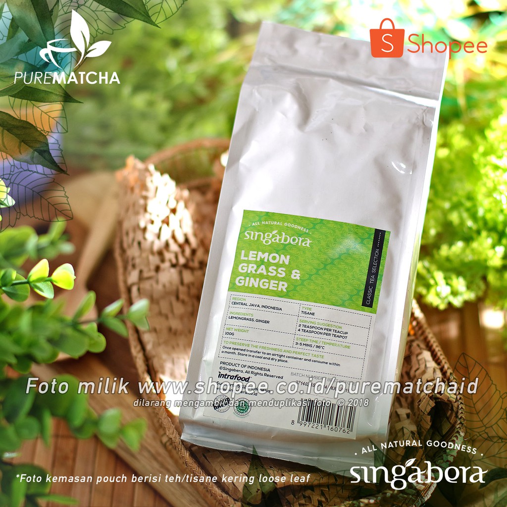 

Singabera Teh Premium Indonesia - Singabera Lemongrass Ginger 100gr Indonesian Tea