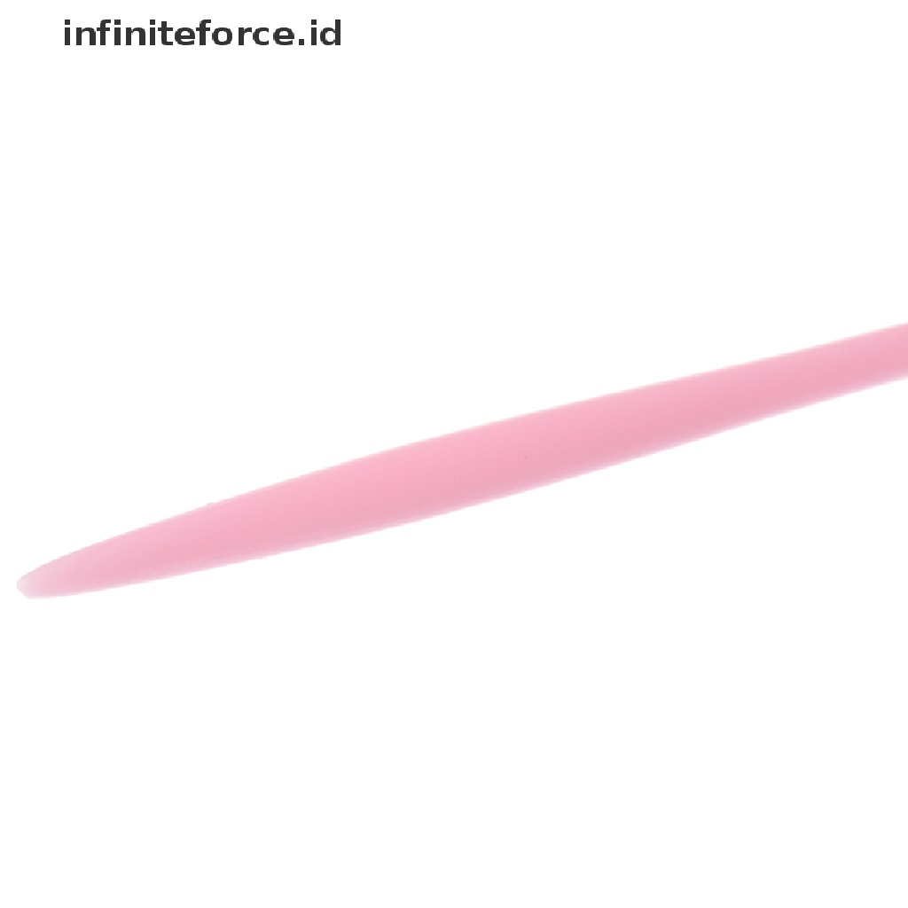 (Infiniteforce.Id) 5pcs / Set Sisir Alis / Bulu Mata Extension Bahan Plastik Untuk Makeup / Kosmetik Wanita