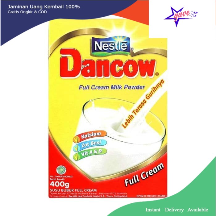 Dancow Full Cream 400 gram