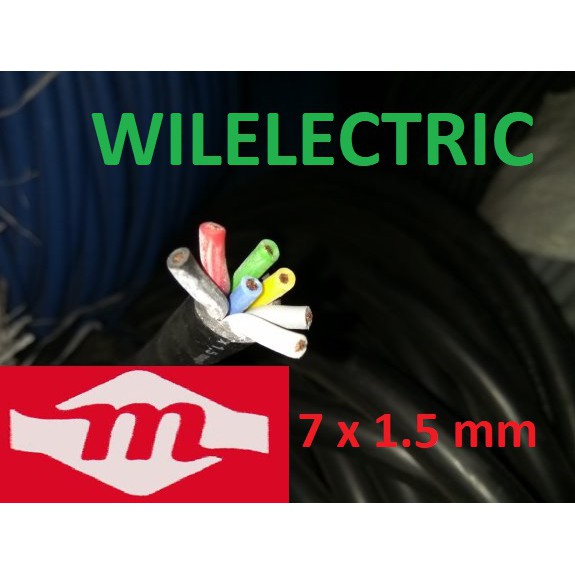 Kabel kontrol control serabut NYYHY 7 x 1.5 / 7x1.5 mm MAKITA eceran