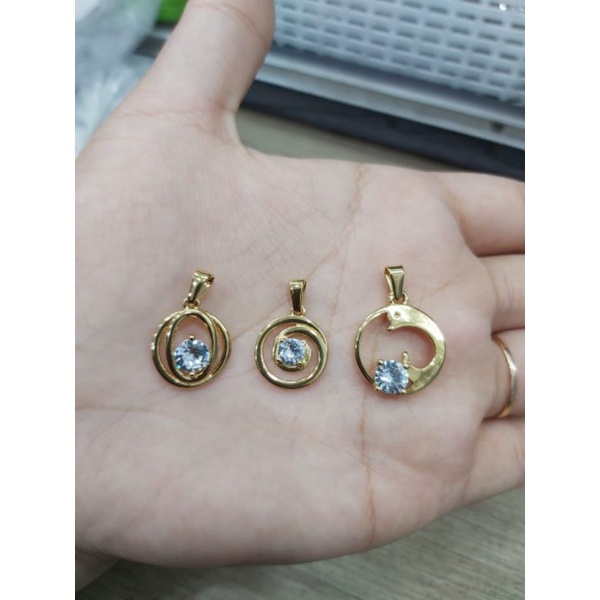 Liontin Mata Satu // Liontin Titanium // Liontin Saja ( tanpa kalung)