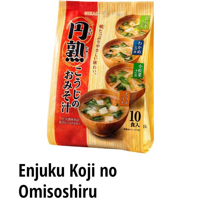 

&<&<&<&] Hikari Miso soup Instant 194,8 gr (10 pack) /Enjuku Koji no Omisoshiru