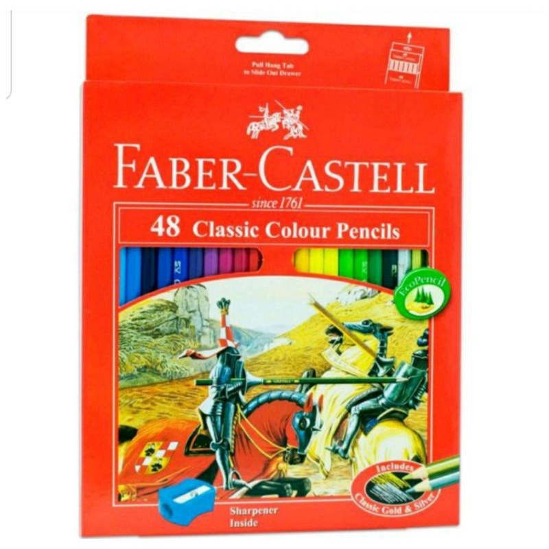 

Faber Castell 48 Classic Colour Pencils Pensil warna