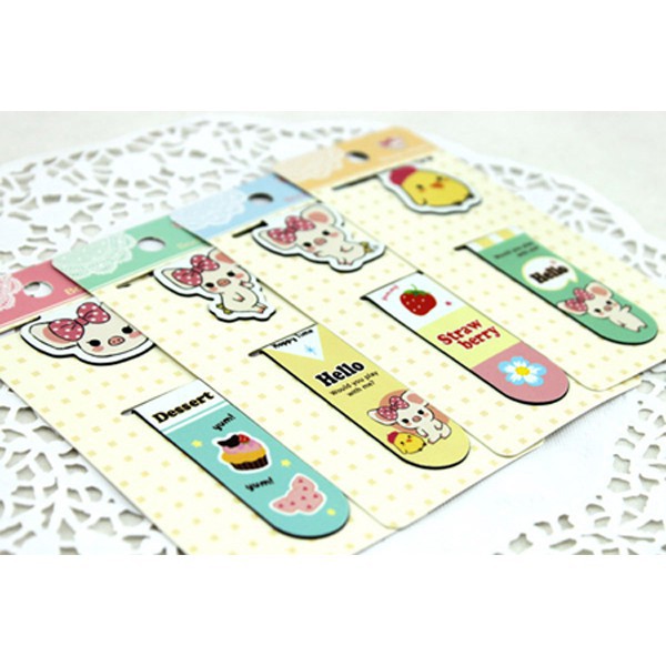 

Korean Stationary Educationshop Bookmark Piggy TK12-182