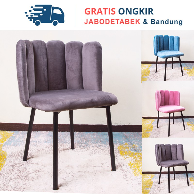 iCreate Waamil Dining Chair - Kursi Makan - Kursi Minimalis - Kursi Kerang