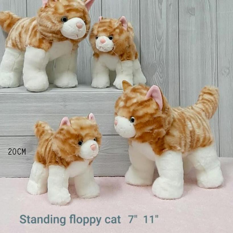 

Boneka Kucing Cat souvenir uk.20cm lucu kado merchaindise furyu cat taman safari ❤️ UWG