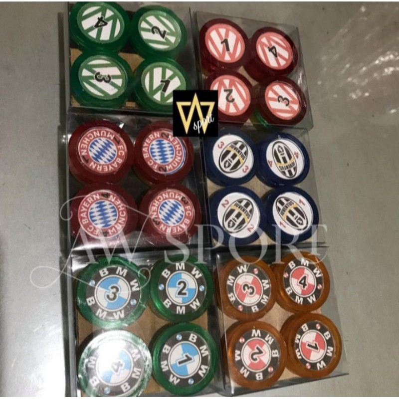 Koin Karambol / Biji Karambol / Coin Karambol Tebal 4mm Diameter 3cm