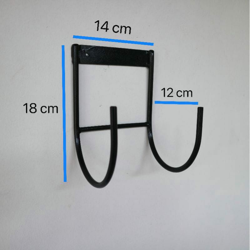 rak gantungan handuk besi/rak gantungan baju besi