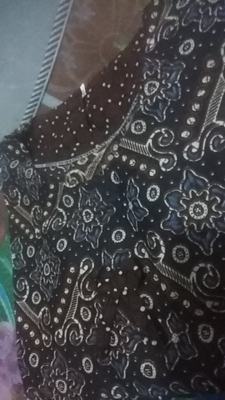 Batik Couple Keluarga Sania Ruffle Ori Ndoro Jowi Dnt Mataram