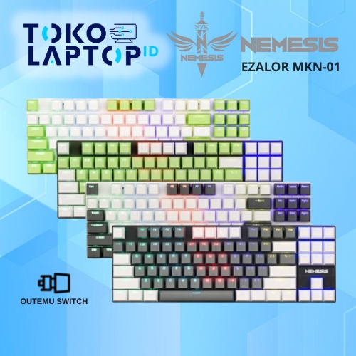 NYK Nemesis MKN01 Ezalor  / MKN-01 Wired Mechanical Gaming Keyboard