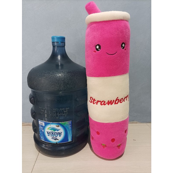 Guling boneka boba tinggi 60cm bahan lembut AST