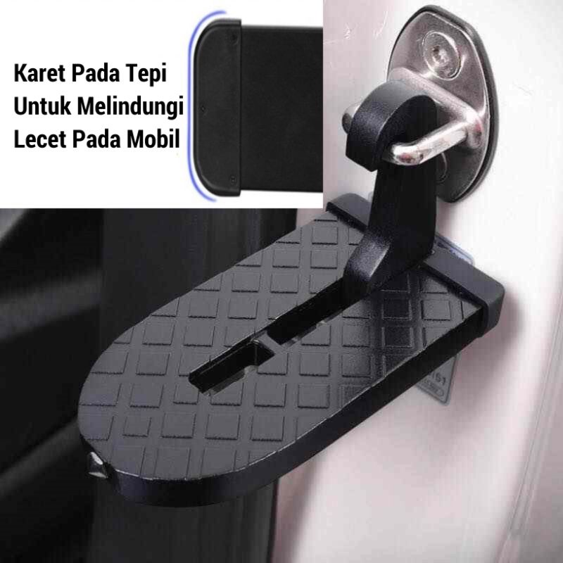 Injakan Kaki Ke Rooftop Mobil Car Door Step Hook Stainless Steel