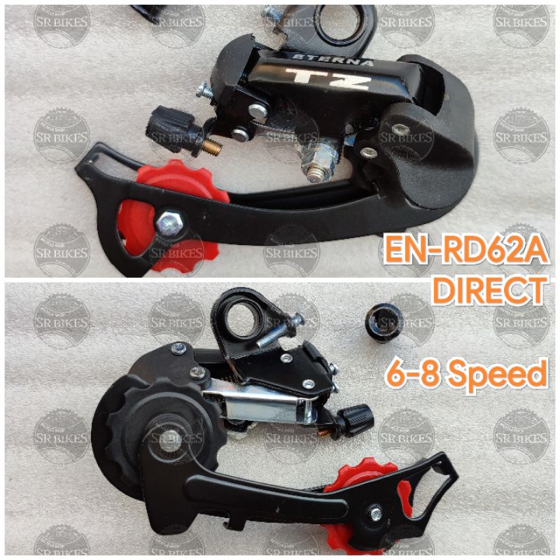 RD Rear Derailleur Letter S Sepeda 6 7 8 Speed. Direct (BAUT MUR) ETERNA