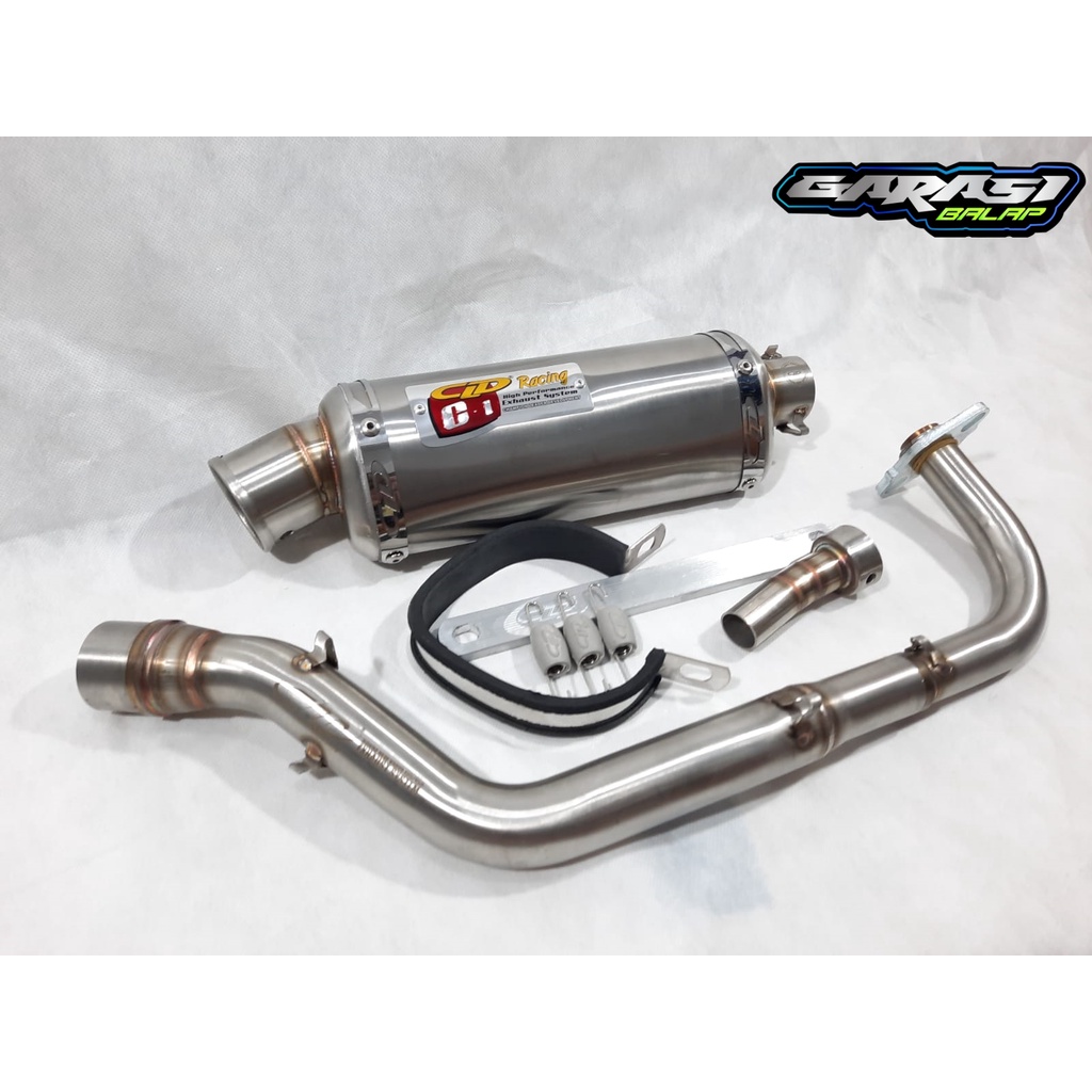 KNALPOT CLD HONDA VARIO 125 VARIO 150 C1 BULAT C1 OVAL