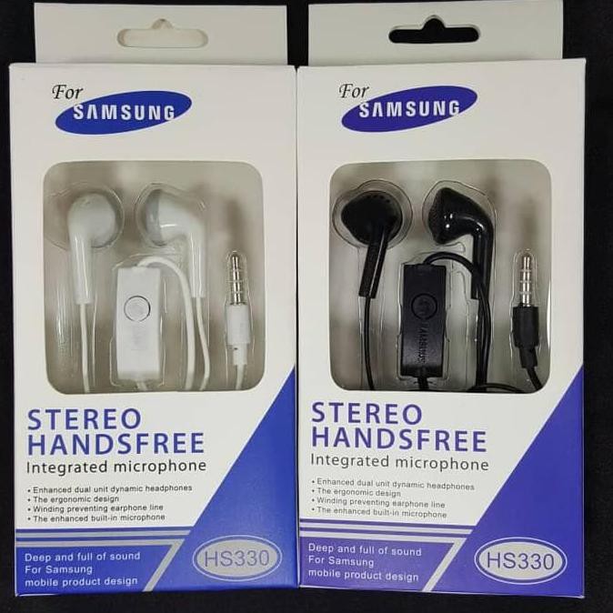Jual Headset Handsfree Earphone Samsung Stereo HS330 / Samsung HS-330 Diskon