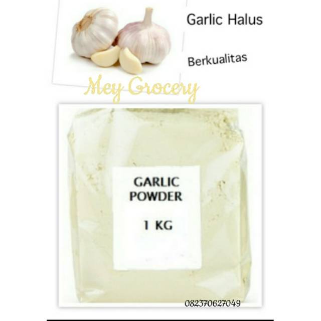 

Garlic Powder Pure 100% Grade A/Bawang Putih Bubuk Asli 250 Gram