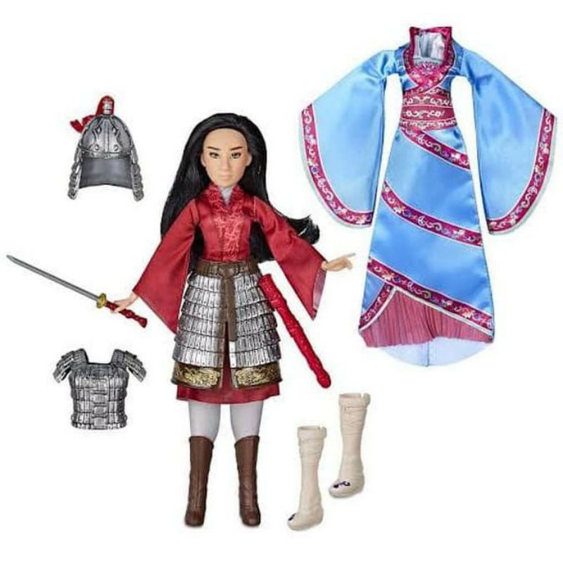 ori original hasbro disney mulan two reflections reflection set double reflet fashion doll mainan anak ganti pakaian boneka hadiah kado ultah cewek perempuan putri