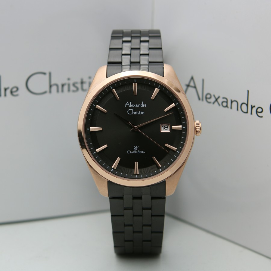 ORIGINAL Jam Tangan Pria Alexandre Christie AC 8635 / AC8635 / 8635 Garansi Resmi 1 Tahun.
