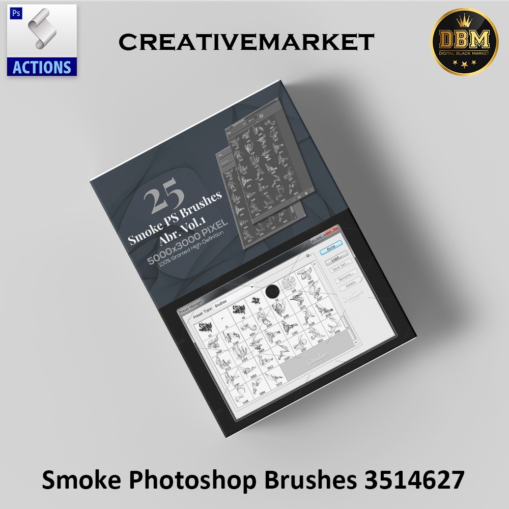 Smoke Photoshop Brushes - Photoshop