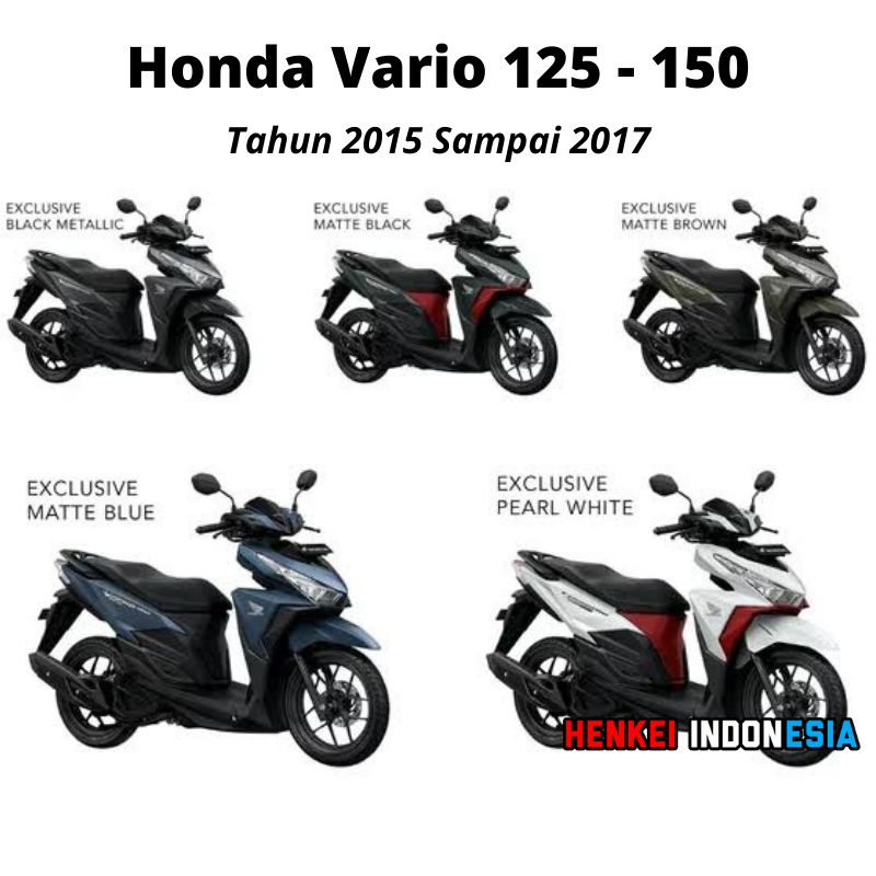 Tutup Knalpot Vario 125 - Cover Knalpot Vario 150 - Tameng Kenalpot Vario 2015 - 2017