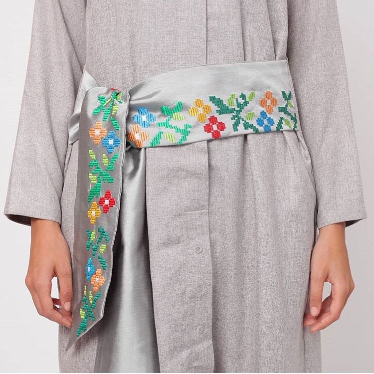 SANA LONG DRESS GREY - VIENNA MUTIA X RUMAH AYU