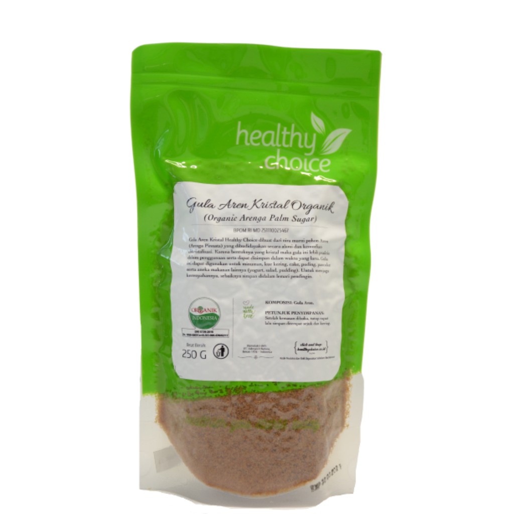 

Healthy Choice Gula Aren Kristal Natural 250 gr