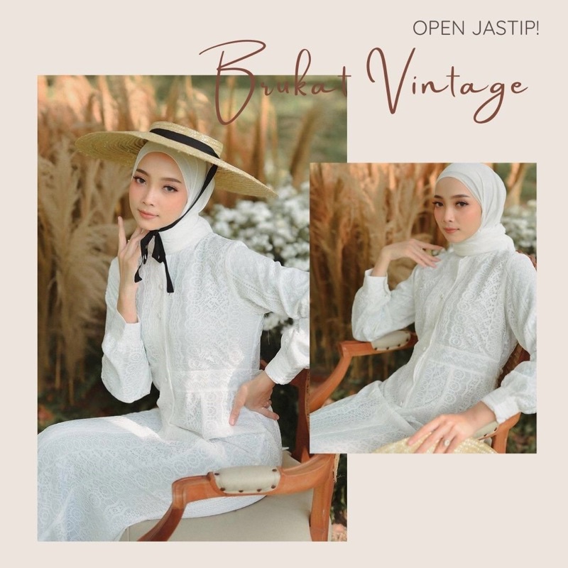 [Abinaya] Brukat Vintage