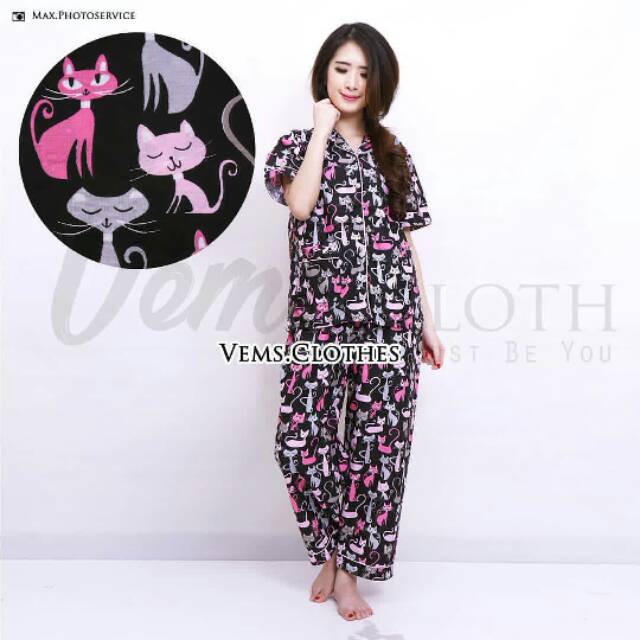 Setelan baju tidur cp piyama tsum tsum elmo dora Setelan baju tidur cp piyama tsum tsum elmo dora