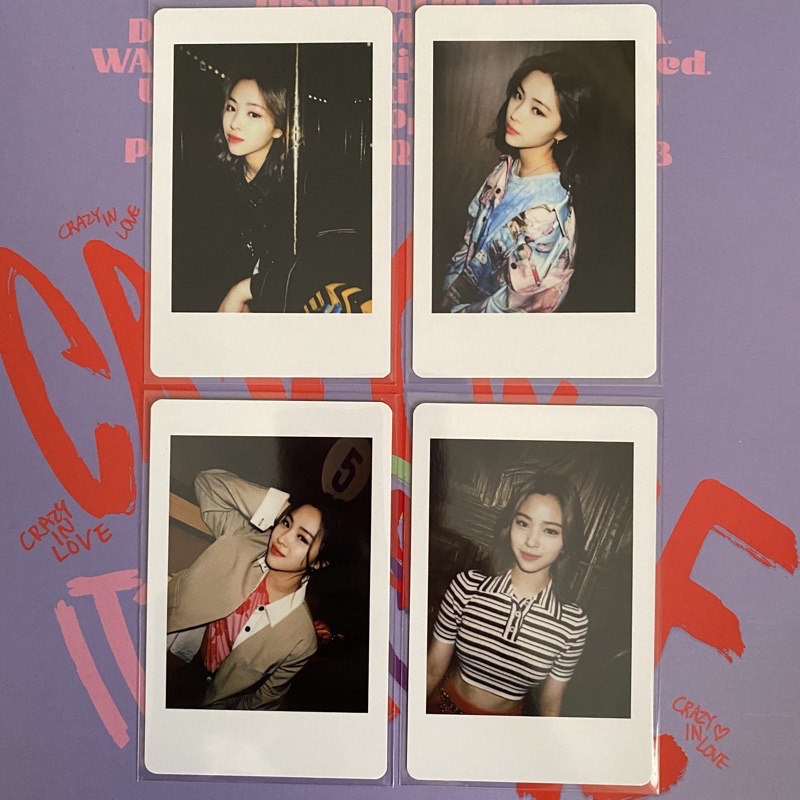 itzy ryujin photocard pc polaroid csi codename secret itzy