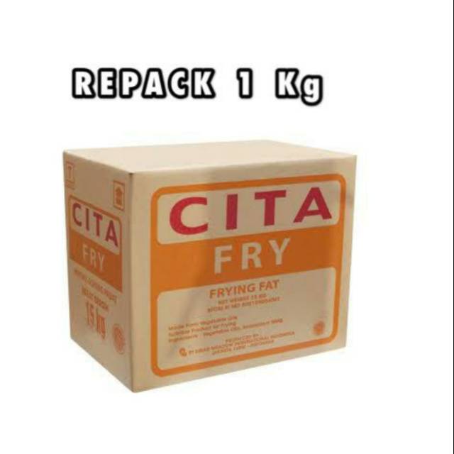 

Cita Fry Repack 1 kg / Minyak Padat