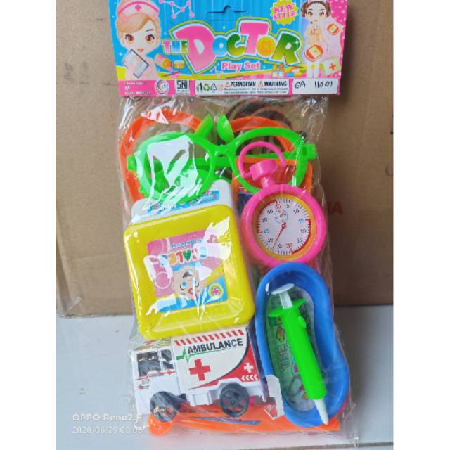 GA 11001 *NEW* MAINAN DOCTOR SET / MAINAN DOKTER GIGI LENGKAP DENGAN MOBILNYA