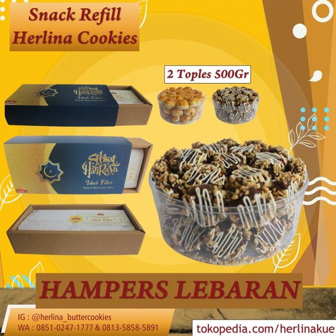 

Hampers Kue Lebaran (Nastar + Coklat Glazur) Sarahasana_