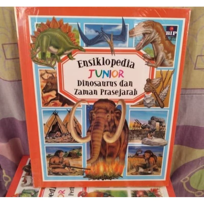 Buku Ensiklopedia Junior Dinosaurus Dan Zaman Prasejarah Original