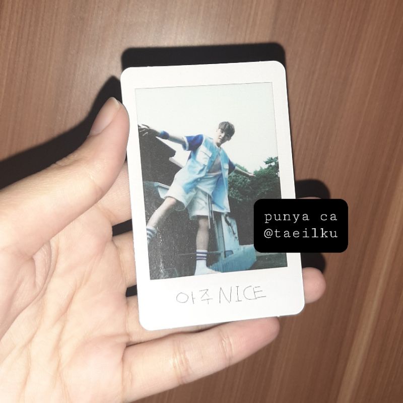 PC Woozi Seventeen Aju Nice booked