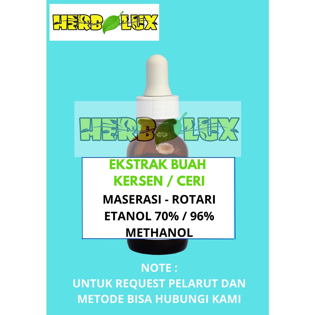 EKSTRAK BUAH KERSEN ( CERI ) 5 GRAM DAN 10 GRAM BEST QUALITY HERBALUX