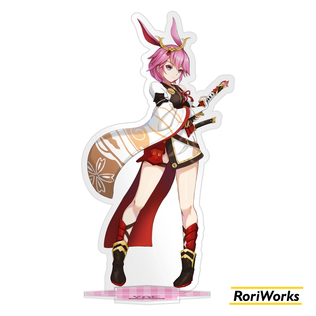 Acrylic Standee Figure Anime - Yae Sakura (Flame Sakitama) | Honkai Impact 3