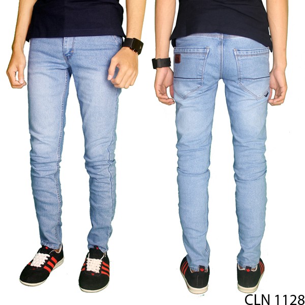 Celana Panjang Pria Jeans Denim Denim Biru – CLN 1128