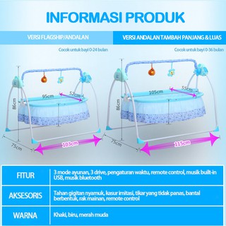 Ayunan bayi elektrik / ayunan bayi multifungsi/otomatis ...