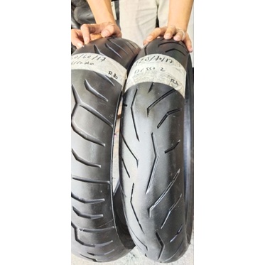 Ban bekas Moge Pirelli Diablo 120 70 17 & 160 60 17   not Batlax Michelin Metzeler Shinko avon