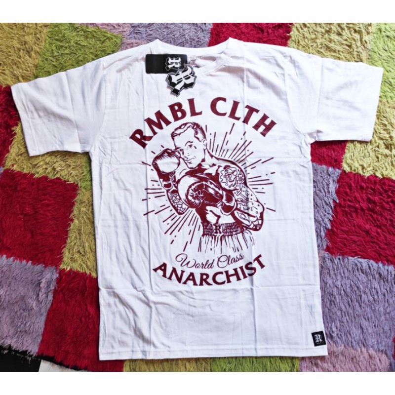 tshirt rumble bali original / kaos rumble RMBL / world class anarchy