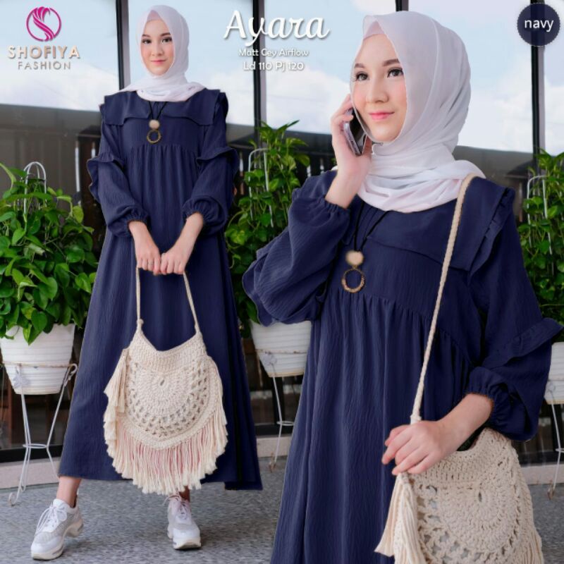 NIA &amp; AYARA Midi Dress Ori by Shofiya