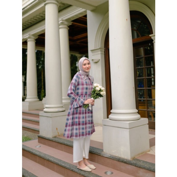 Halwa Tunik in Amethyst XXL by Lightsclo L.clo Lights Clo